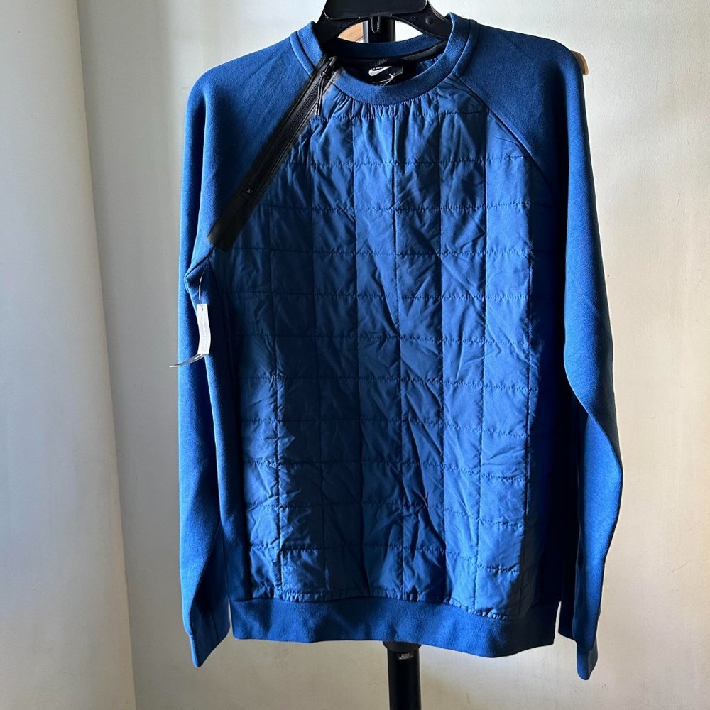 NWOT Nike Sportswear Mens SWEATER XS   Quilted Crew